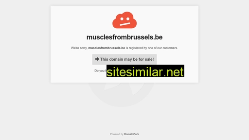musclesfrombrussels.be alternative sites