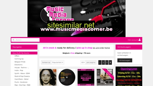 musicmediacorner.be alternative sites