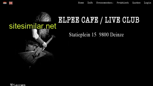 muziekcafeelpee.be alternative sites