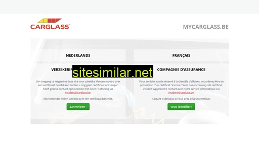 mycarglass.be alternative sites