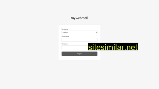 Mywebmail similar sites