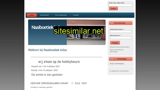naaiboetiek.be alternative sites