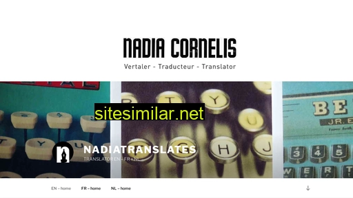 nadiatranslates.be alternative sites