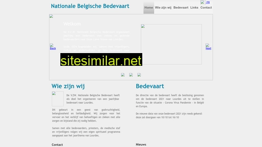 nationalebelgischebedevaart.be alternative sites