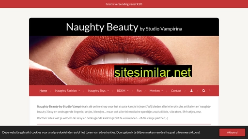 naughtybeauty.be alternative sites