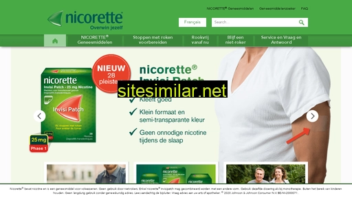 nicorette.be alternative sites