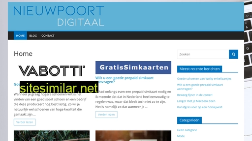 nieuwpoort-digitaal.be alternative sites