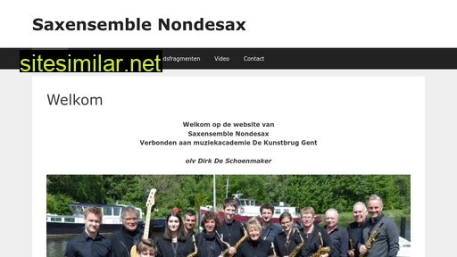nondesax.be alternative sites