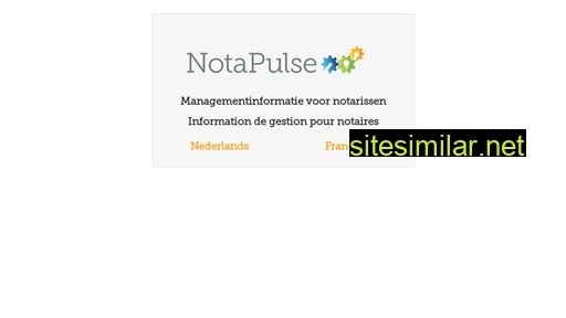 notapulse.be alternative sites