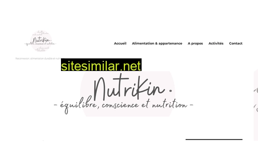 nutrikin.be alternative sites