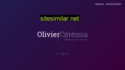 Olivier-ceressia similar sites