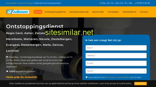 Ontstoppingsdienst-gent similar sites