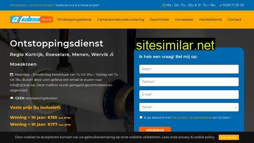 ontstoppingsdienst-kortrijk.be alternative sites