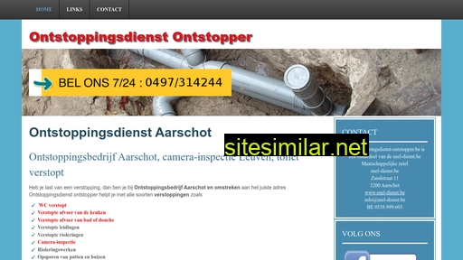 Ontstoppingsdienst-ontstopper similar sites