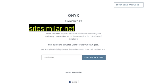 onyxradiance.be alternative sites