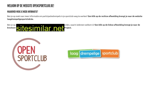 opensportclub.be alternative sites