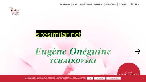operaliege.be alternative sites