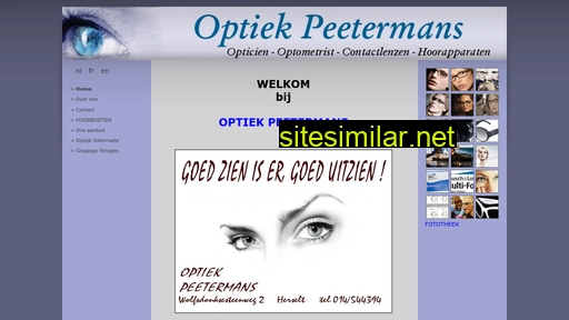 Optiek-peetermans similar sites