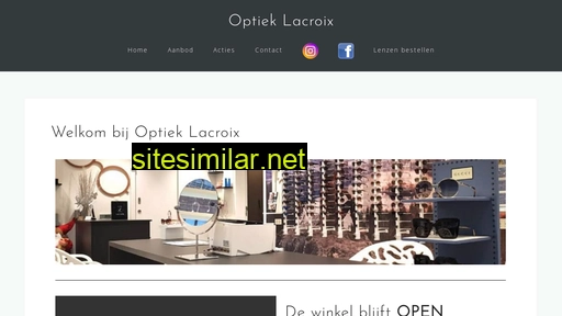 optieklacroix.be alternative sites