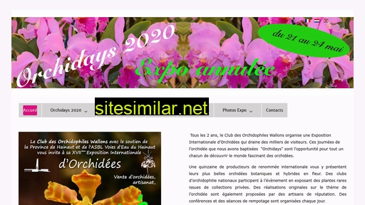 orchidays.be alternative sites