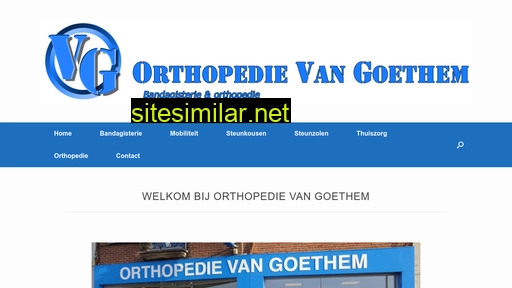 orthopedievangoethem.be alternative sites