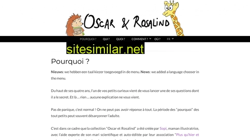 oscarrosalind.be alternative sites