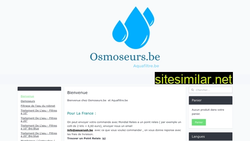 osmoseurs.be alternative sites