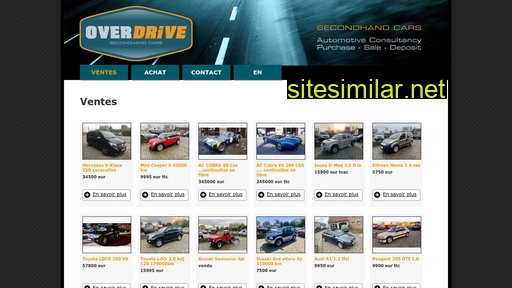 over-drive.be alternative sites