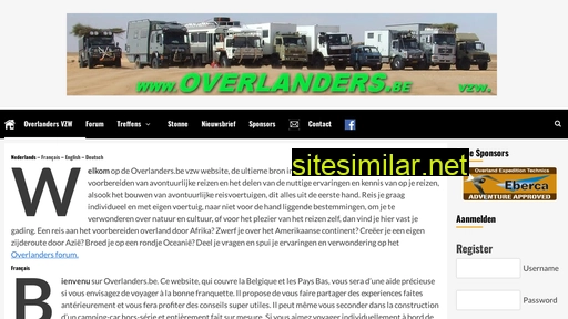overlanders.be alternative sites