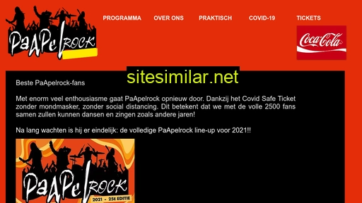 paapelrock.be alternative sites