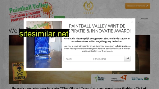 paintballvalley.be alternative sites