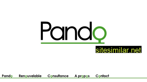 pando.be alternative sites