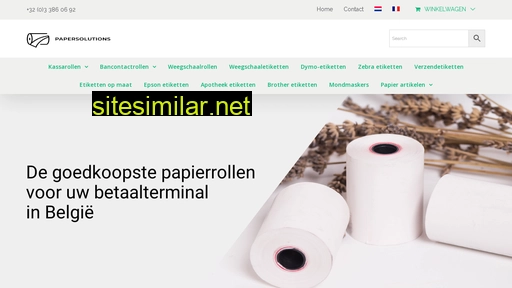 papersolutions.be alternative sites
