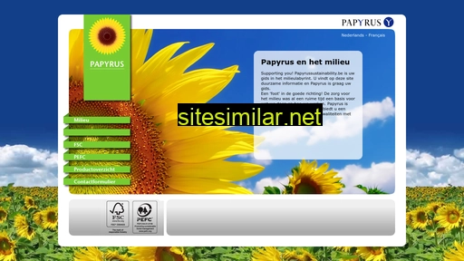 papyrussustainable.be alternative sites
