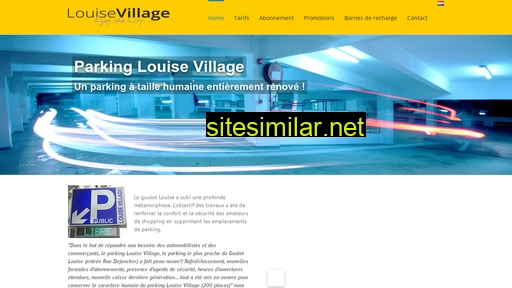 parkinglouisevillage.be alternative sites