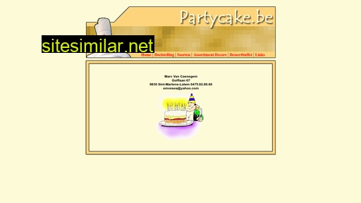 partycake.be alternative sites