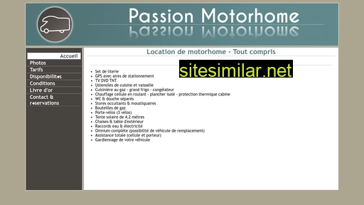 Passion-motorhome similar sites