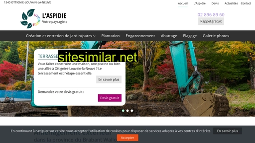 paysagiste-aspidie.be alternative sites
