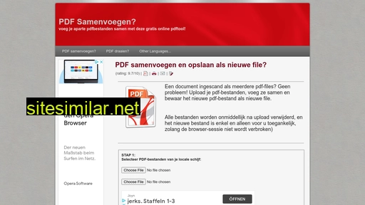 pdfsamenvoegen.be alternative sites