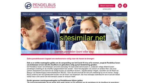 pendelbushaven.be alternative sites