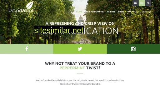 Peppermint similar sites