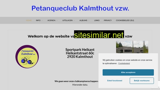 petanqueclub-kalmthout.be alternative sites
