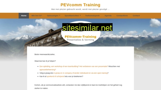 Pevcomm-training similar sites