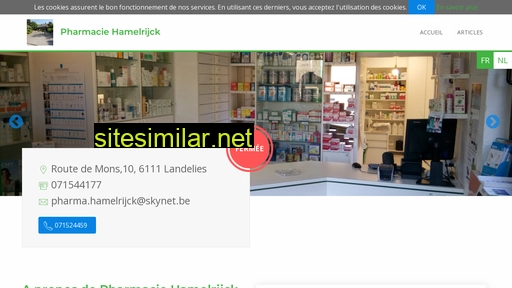 pharmacie-hamelrijck.be alternative sites