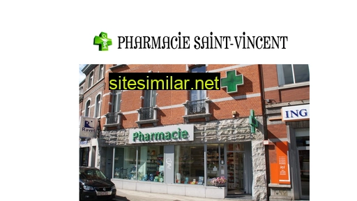 pharmacie-saint-vincent.be alternative sites