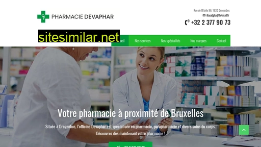 pharmaciedevaphar.be alternative sites