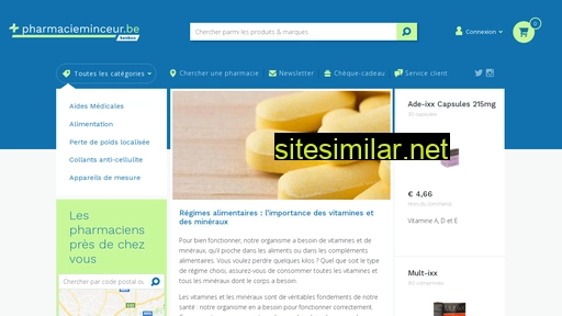 pharmacieminceur.be alternative sites