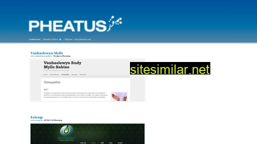 pheatus.be alternative sites