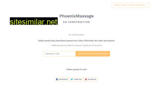 phoenixmassage.be alternative sites