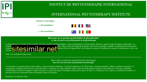 phytotherapie.be alternative sites